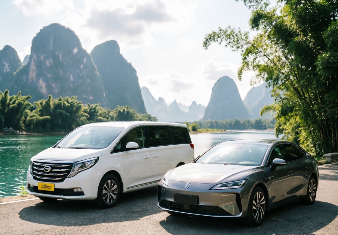 Yangshuo One-day private car (8 hour) image 1