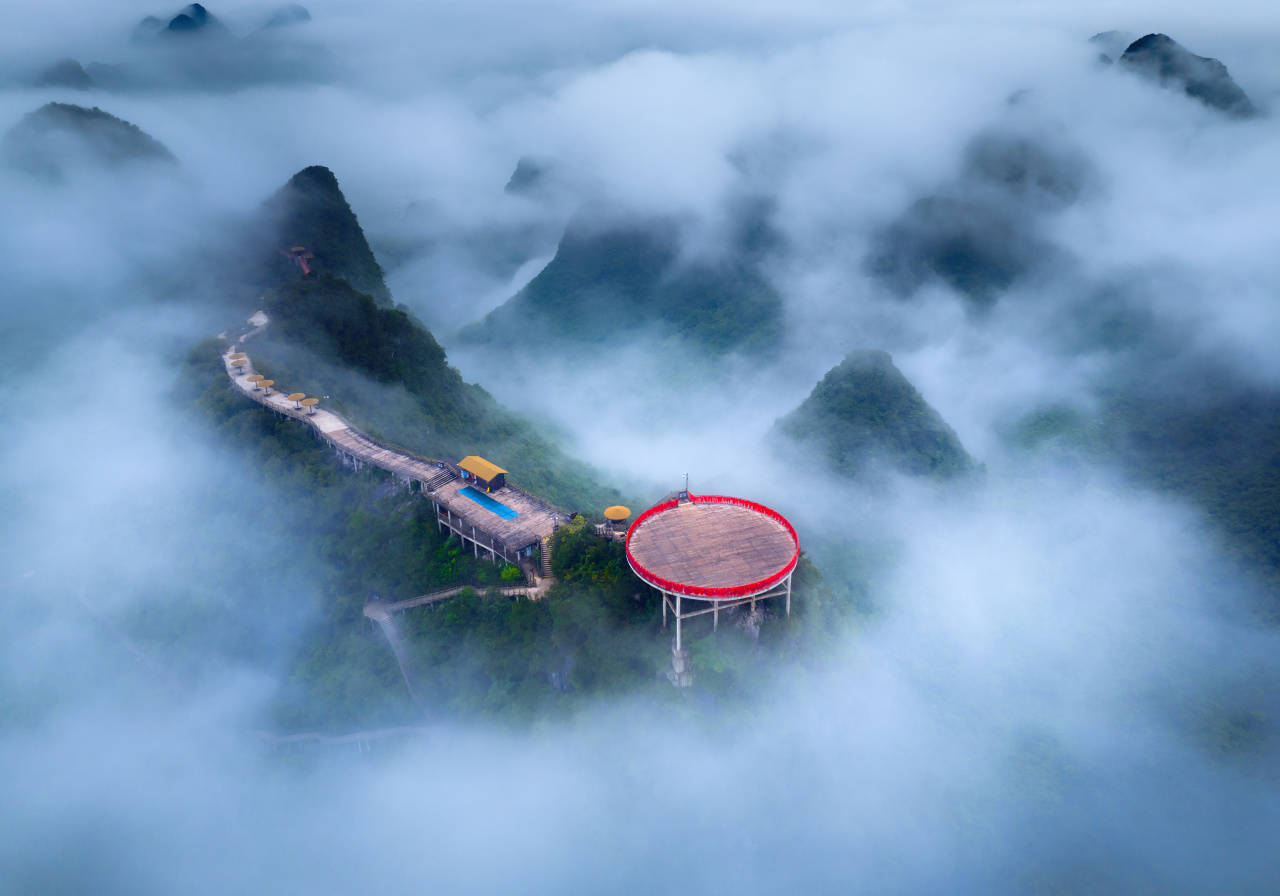 Yangshuo Ruyi Peak Cable Car Scenic Area image 2